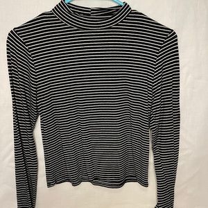 Mock neck long sleeve